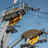 Bergstation der Luftseilbahn Walchensee-Herzogstand, Oktober 2022