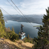 Luftseilbahn Walchensee-Herzogstand, Oktober 2022