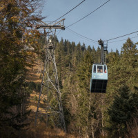 Luftseilbahn Walchensee-Herzogstand, Oktober 2022