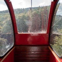 Kabinenbahn Seeblick-Schloss Waldeck, August 2019