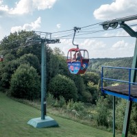 Kabinenbahn Seeblick-Schloss Waldeck, August 2019