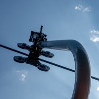 Giovanola-Klemme an der Kabinenbahn Seeblick-Schloss Waldeck, August 2019