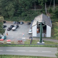 Kabinenbahn Seeblick-Schloss Waldeck, August 2019