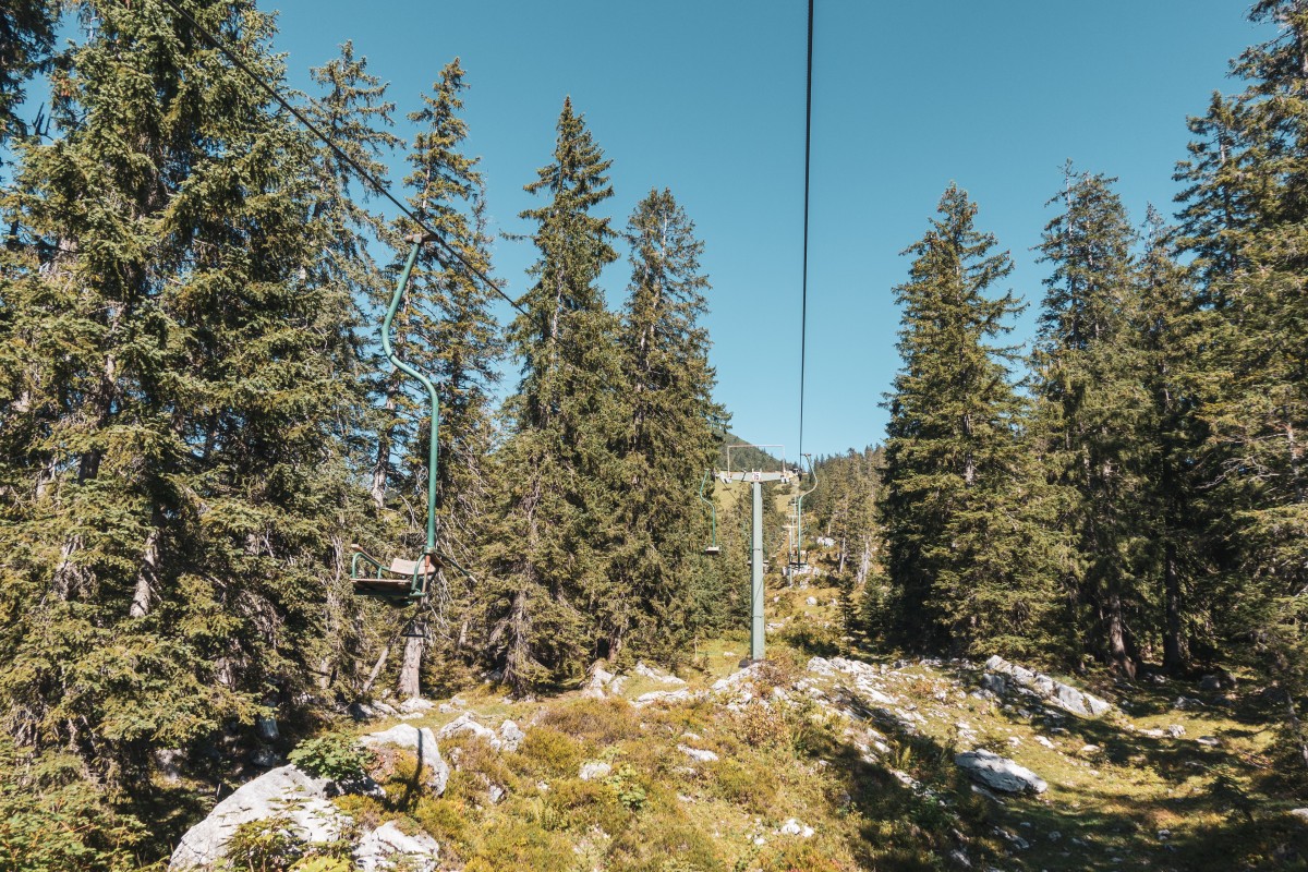 Sesselbahn Winklmoosalm-Dürrnbachhorn, September 2019