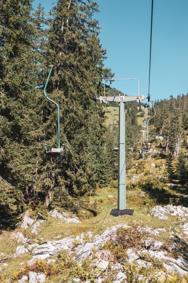 Sesselbahn Winklmoosalm-Dürrnbachhorn, September 2019