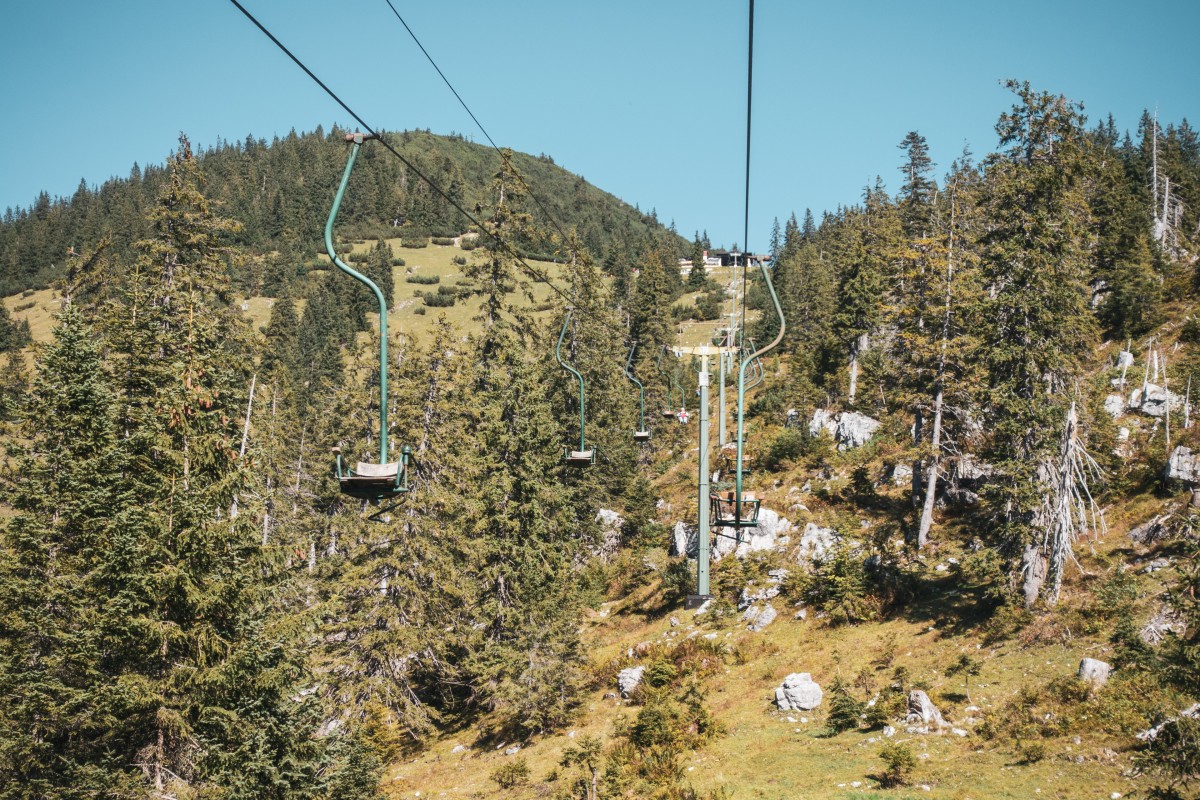 Sesselbahn Winklmoosalm-Dürrnbachhorn, September 2019