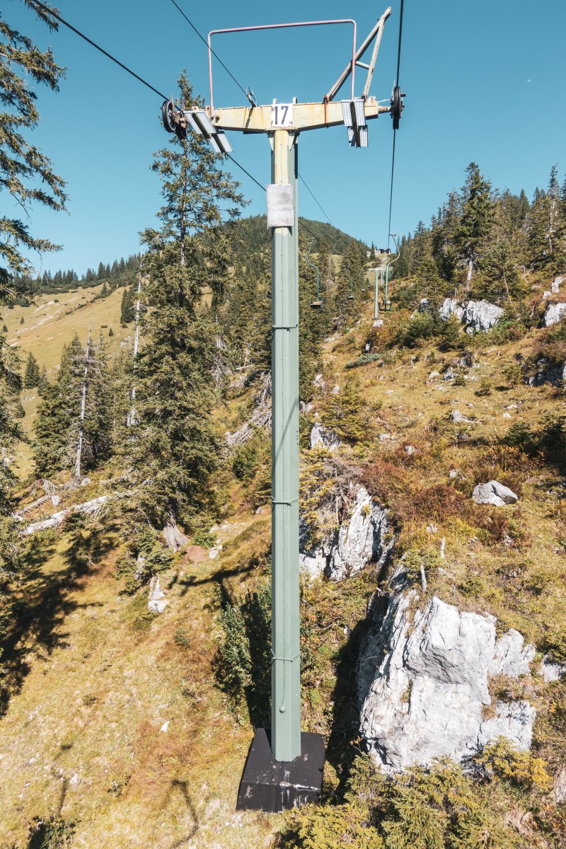 Sesselbahn Winklmoosalm-Dürrnbachhorn, September 2019
