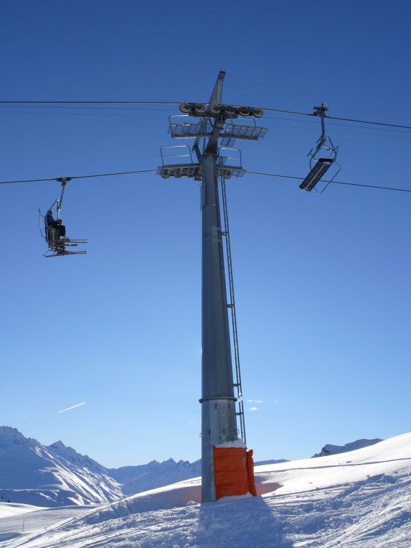 Sesselbahn Caischavedra-Gendusas, Dezember 2008