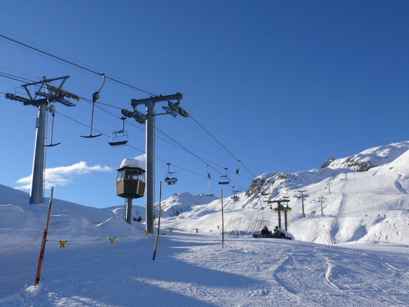 Schlepplift und Sesselbahn Caischavedra-Gendusas, Dezember 2008