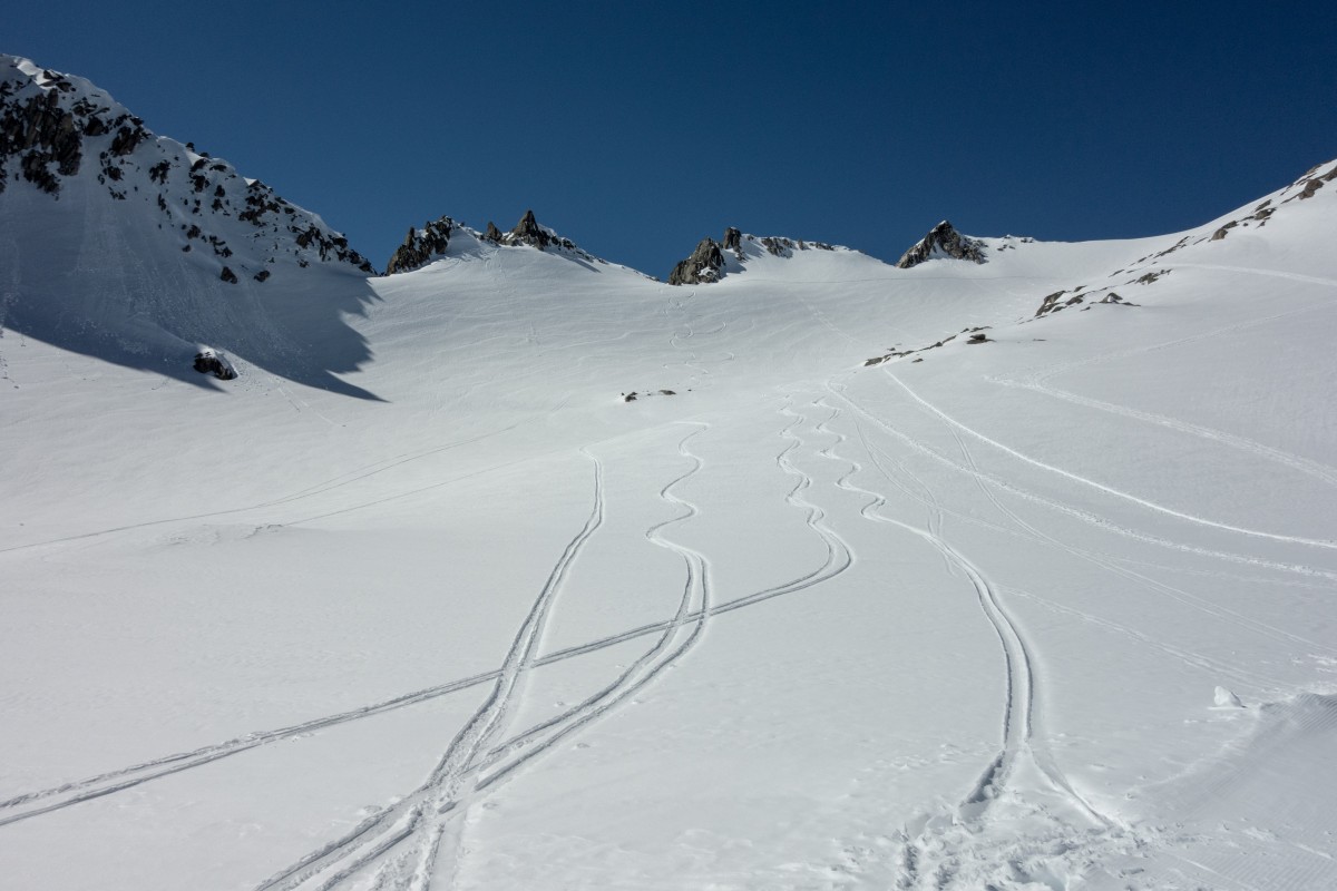 Gletscherreste am Piz Ault