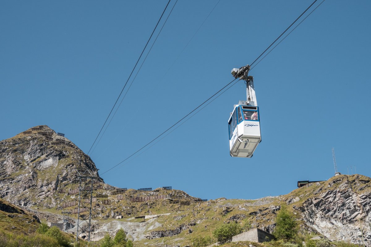 Seilbahn Le Chargeur-Lac des Dix
