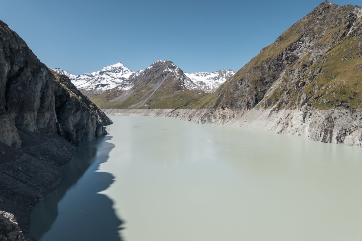 Stausee Lac des Dix im Wallis