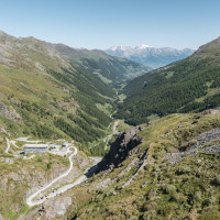 Panorama vom Lac des Dix, Juni 2022