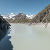 Panorama am Lac des Dix, Juni 2022