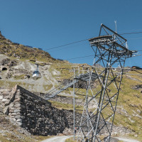 Luftseilbahn Le Chargeur-Lac des Dix, Juni 2022