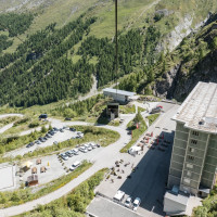 Luftseilbahn Le Chargeur-Lac des Dix, Juni 2022