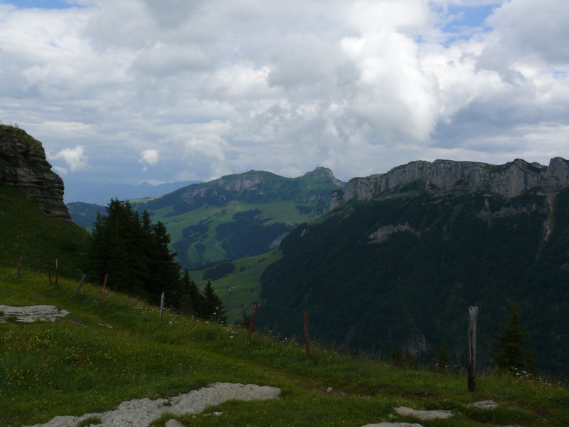 Aussicht von der Ebenalp, Juli 2008