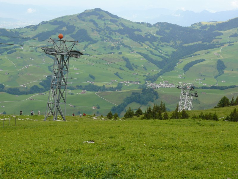 Luftseilbahn Wasserauen-Ebenalp, Juli 2008