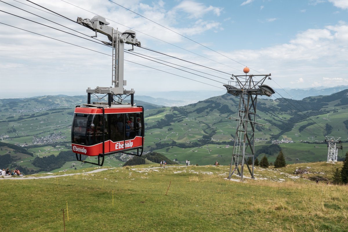 Luftseilbahn Wasserauen-Ebenalp, September 2022