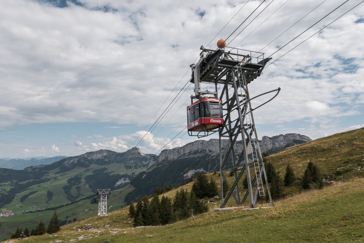 Luftseilbahn Wasserauen-Ebenalp, September 2022