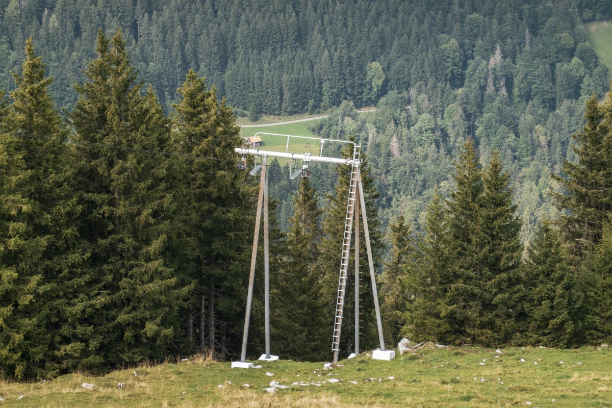 Schlepplift Gartenwald-Ebenalp, September 2022