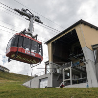 Bergstation der Luftseilbahn Wasserauen-Ebenalp, September 2022