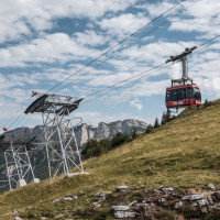 Luftseilbahn Wasserauen-Ebenalp, September 2022