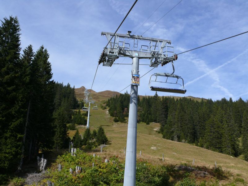 Sesselbahn Unter Ämpächli-Schabell, Oktober 2008