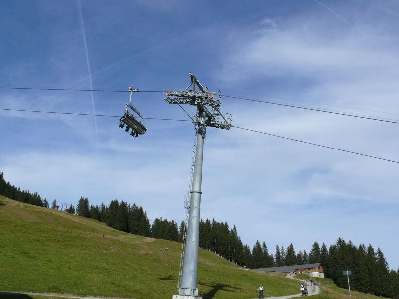 Sesselbahn Unter Ämpächli-Schabell, Oktober 2008