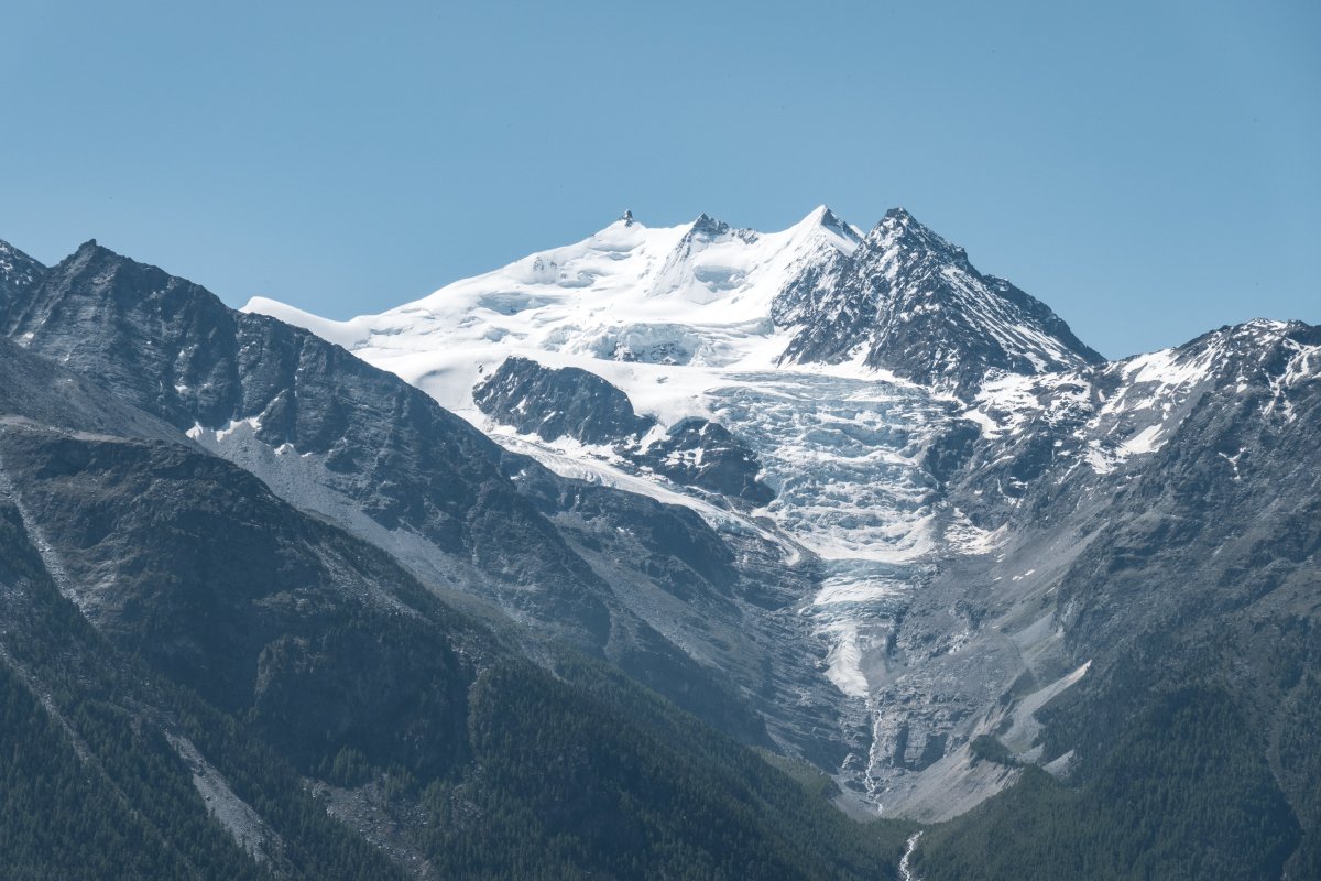 Riedgletscher bei Grächen im Sommer