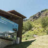 Luftseilbahn Kalpetran-Embd, Juni 2022