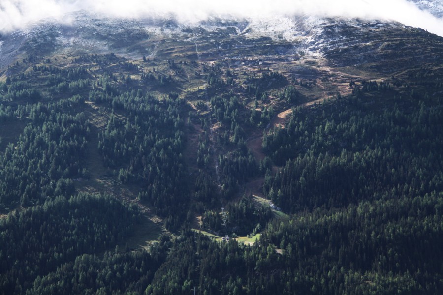 Skigebiet Vallorcine-Col de Balme, August 2011