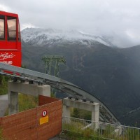 Schrägaufzug La Gueulaz-Emosson, August 2011