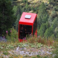 Schrägaufzug La Gueulaz-Emosson, August 2011