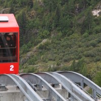 Schrägaufzug La Gueulaz-Emosson, August 2011