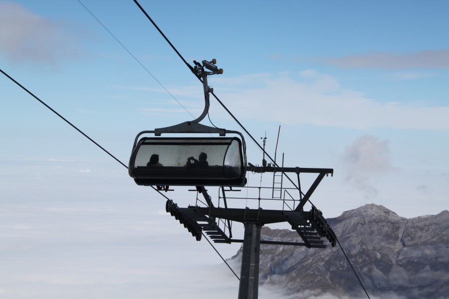 Sesselbahn Rotstöckli-Kleintitlis, September 2012