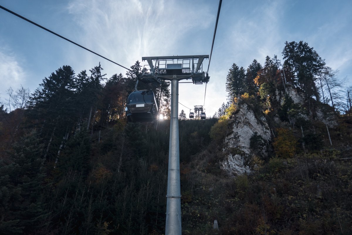 Kabinenbahn Engelberg-Trübsee, Oktober 2022