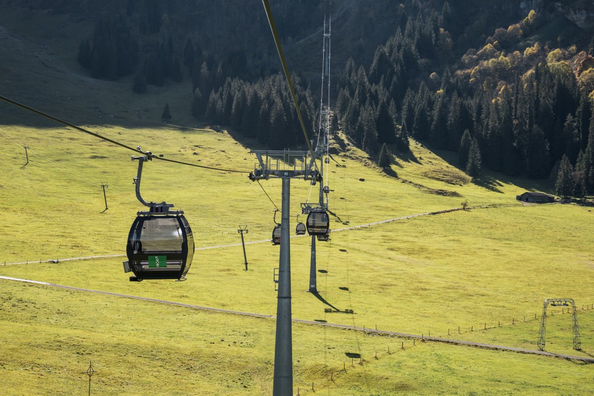 Gerschnialp mit Seilbahn