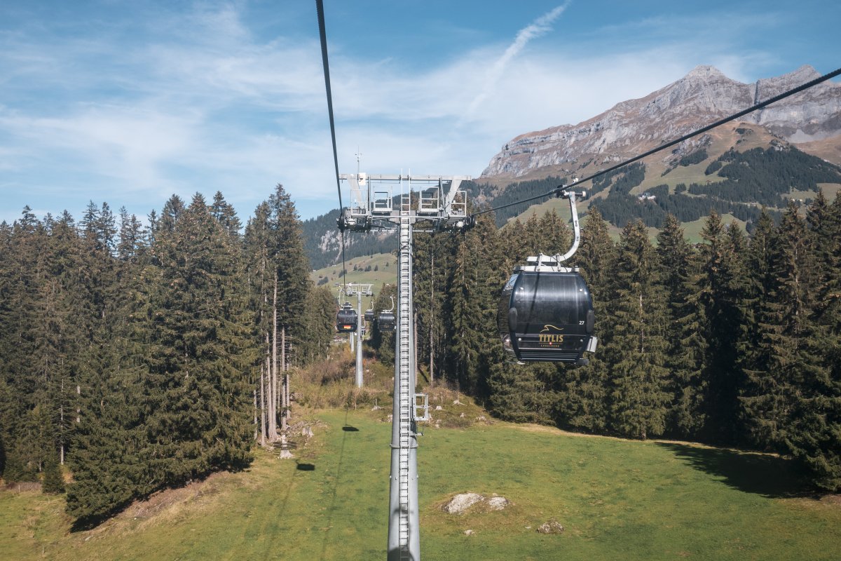 Kabinenbahn Engelberg-Trübsee, Oktober 2022