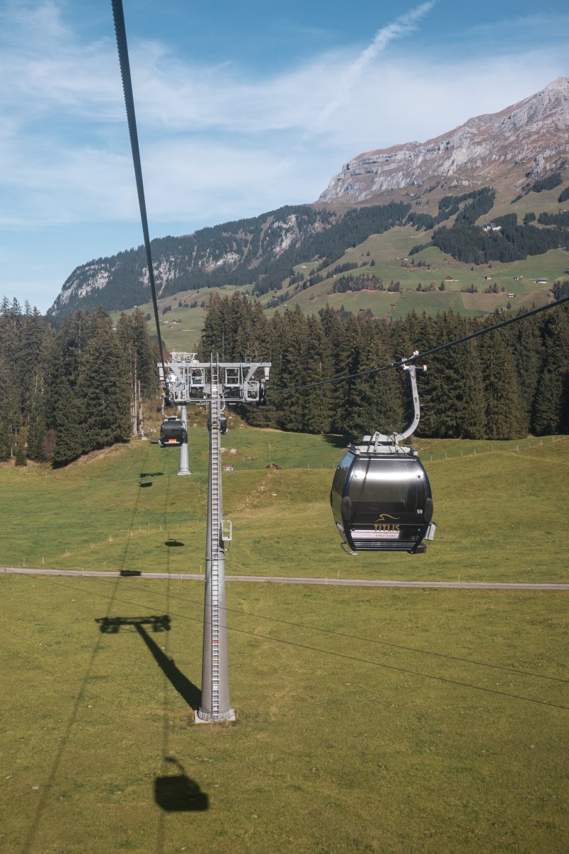 Kabinenbahn Engelberg-Trübsee, Oktober 2022