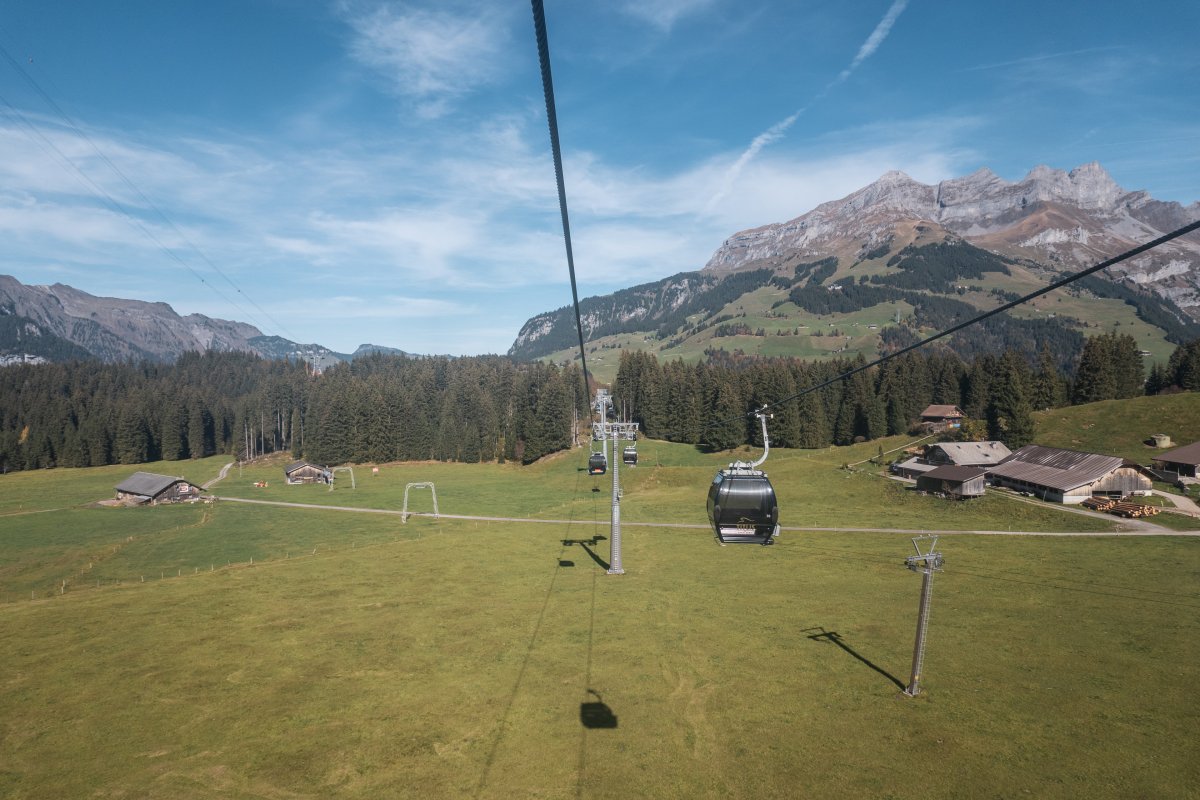Kabinenbahn Engelberg-Trübsee, Oktober 2022