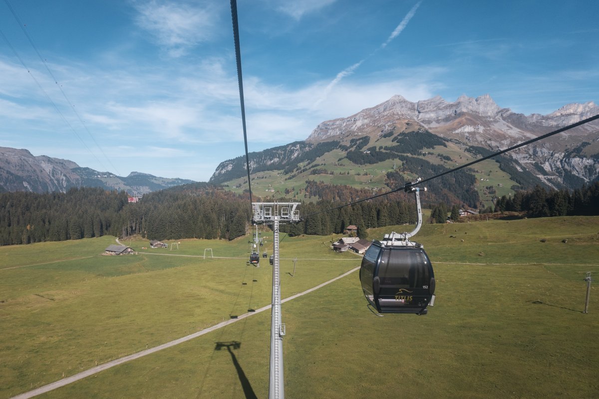 Kabinenbahn Engelberg-Trübsee, Oktober 2022