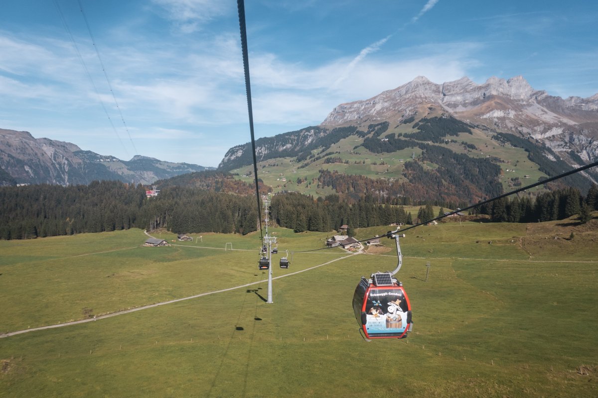Kabinenbahn Engelberg-Trübsee, Oktober 2022