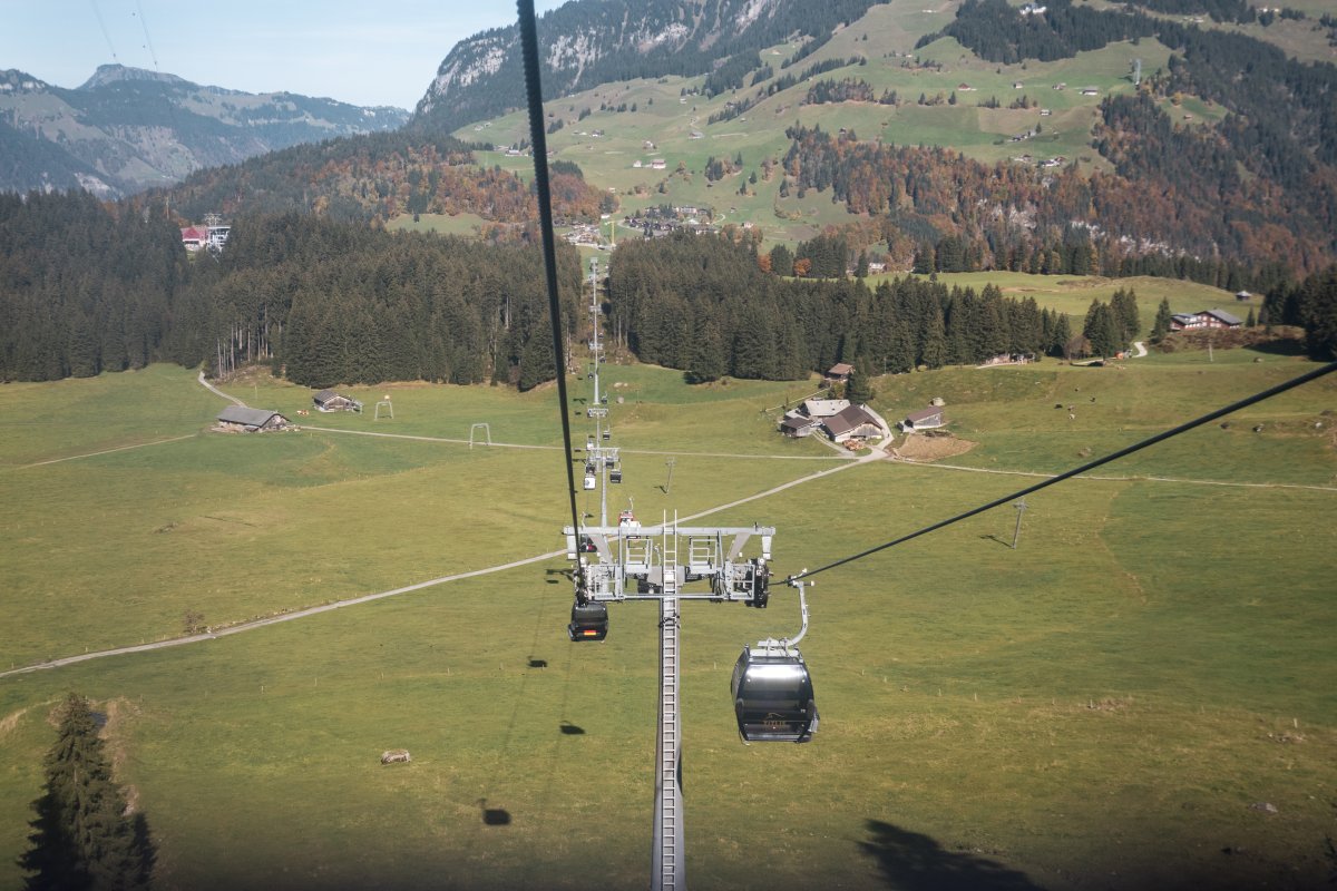 Kabinenbahn Engelberg-Trübsee, Oktober 2022