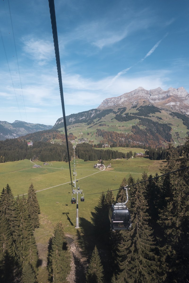 Kabinenbahn Engelberg-Trübsee, Oktober 2022