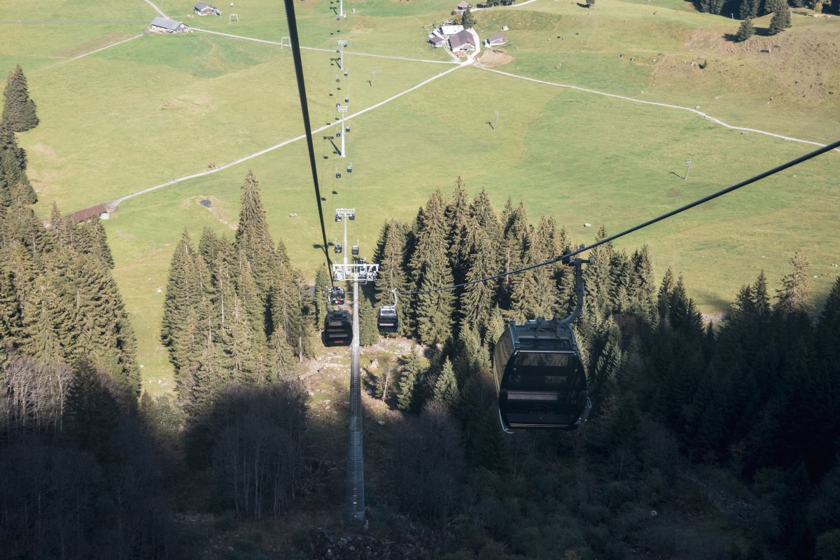 Kabinenbahn Engelberg-Trübsee, Oktober 2022