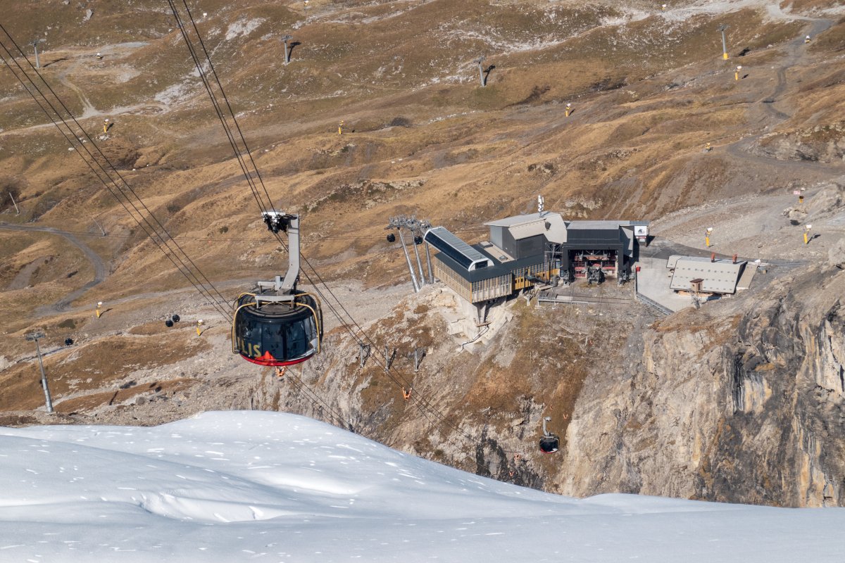 Stand mit Titlis Rotair