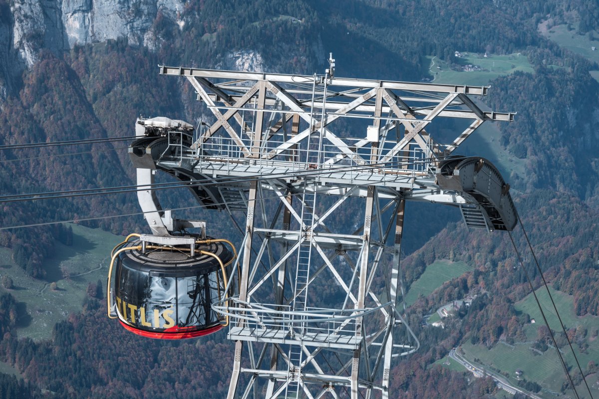 Luftseilbahn Titlis Rotair in Engelberg