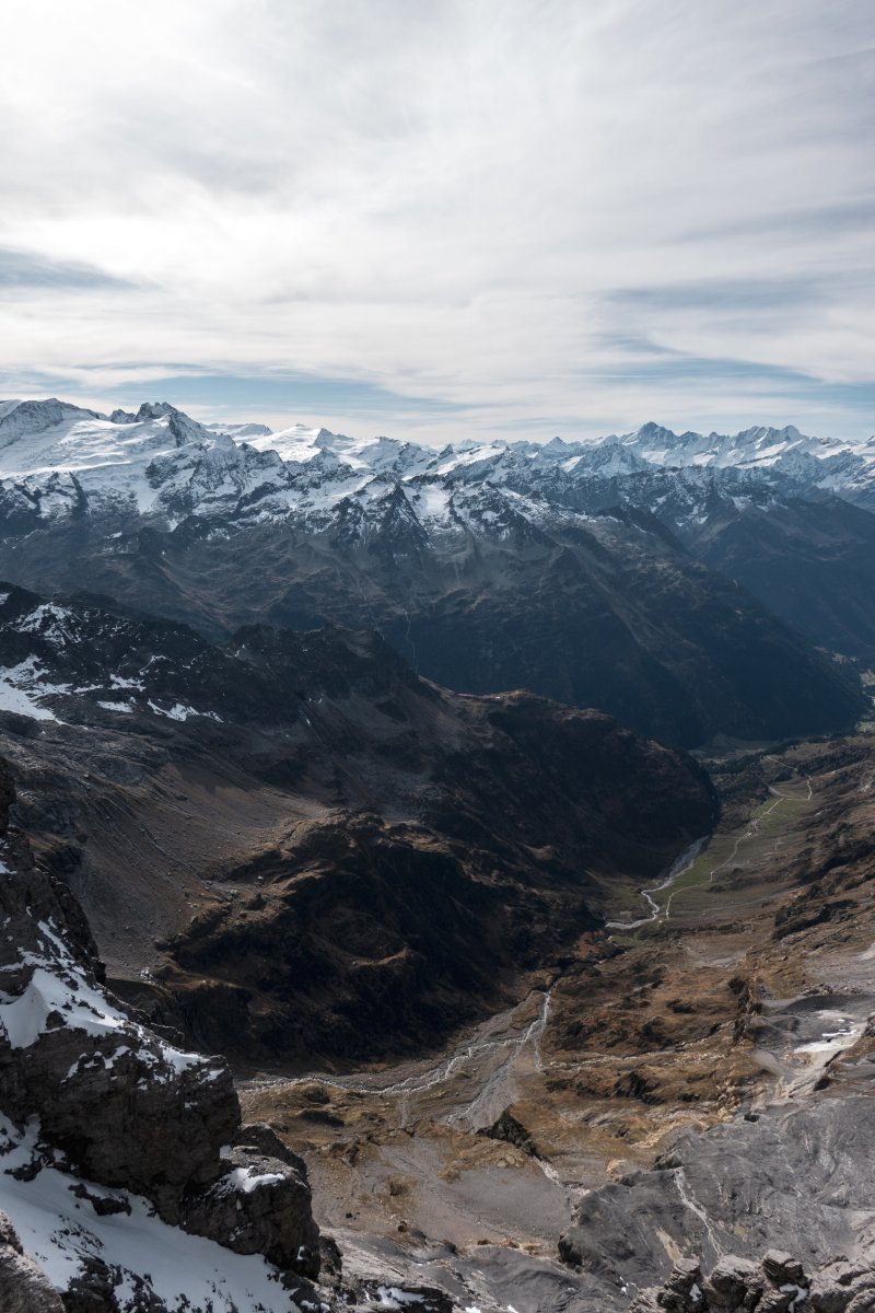 Panorama vom Titlis, Oktober 2022