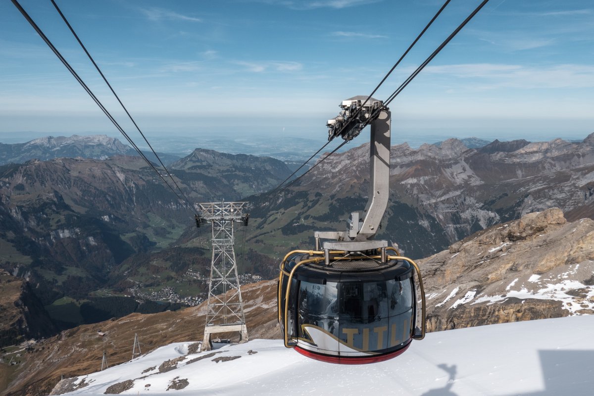 Luftseilbahn Titlis Rotair in Engelberg